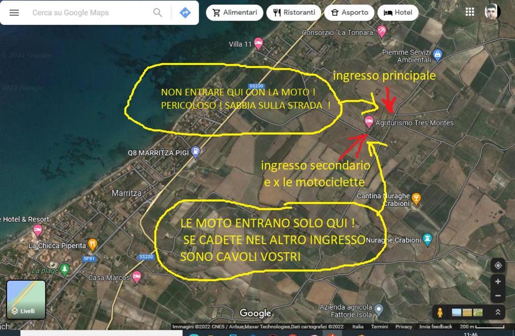 Agriturismo Tres Montes Sorso Dış mekan fotoğraf